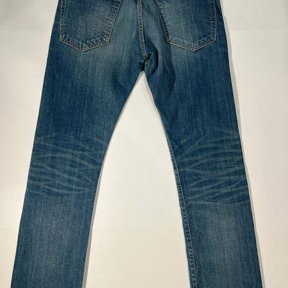 Cone Denim Mill Blue Jeans Wonderland Concepts Sample Men Indigo 34x31